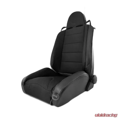 Rugged Ridge RRC Off Road Racing Seat, Reclinable, Black; Jeep Wrangler TJ 1997-2006 - 13416.15