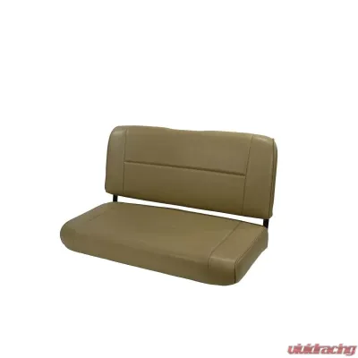 Rugged Ridge Seat, Rear, Fixed, Nutmeg; 55-95 Jeep CJ/Wrangler YJ Jeep - 13461.07