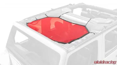 Rugged Ridge Eclipse Sun Shade, Front, Red; Jeep Wrangler JK 2007-2018 - 13579.24