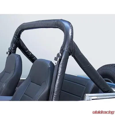 Rugged Ridge Roll Bar Cover Kit, Full; 78-91 Jeep CJ/Wrangler YJ Jeep - 13610.01