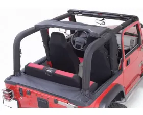 Rugged Ridge Roll Bar Cover Kit, Full; 92-95 Jeep Wrangler YJ Jeep Wrangler 1992-1995
