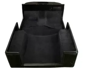 Rugged Ridge Deluxe Carpet Kit, Black; Jeep Wrangler TJ 1997-2006