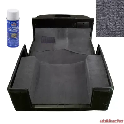 Rugged Ridge Deluxe Carpet Kit, with Adhesive, Gray; Jeep Wrangler TJ 1997-2006 - 13696.09