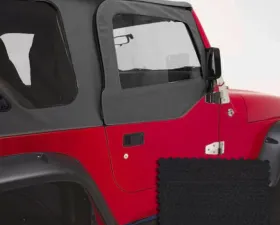 Rugged Ridge Door Skins, Black Diamond; Jeep Wrangler TJ 1997-2006