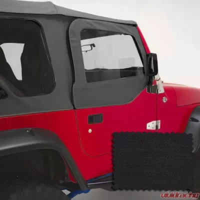 Rugged Ridge Door Skins, Black Diamond; Jeep Wrangler TJ 1997-2006 - 13717.35