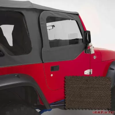 Rugged Ridge Door Skins, Khaki Diamond; Jeep Wrangler TJ 1997-2006 - 13717.36
