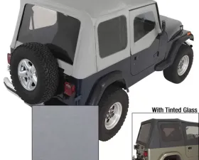 Rugged Ridge XHD Soft Top, Charcoal, Tinted Windows; 88-95 Jeep Wrangler YJ Jeep Wrangler 1988-1995