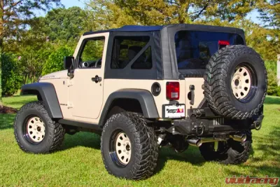 Rugged Ridge XHD Soft Top, Black, Tinted Windows; 07-09 Jeep Wrangler JK Jeep Wrangler 2007-2009 - 13736.01