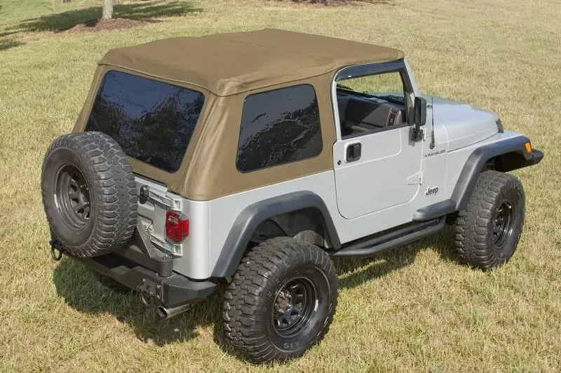 Rugged Ridge XHD Soft Top, Bowless, Spice; Jeep Wrangler TJ 1997-2006 - 13750.37