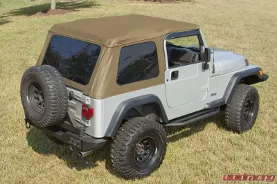 Rugged Ridge XHD Soft Top, Bowless, Spice; Jeep Wrangler TJ 1997-2006 - 13750.37