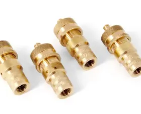 Rugged Ridge Tire Deflator Kit, Brass