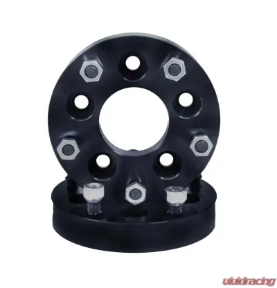 Rugged Ridge Wheel Adapter Kit, 1.375 Inch, 5x5 to 5x5.5 Bolt Pattern Jeep Wrangler 2007-2018 - 15201.07