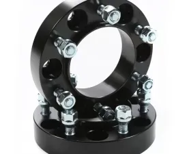 Rugged Ridge Wheel Spacer Kit, 1.25 Inch, Black; 96-13 Toyota Truck/SUV Toyota