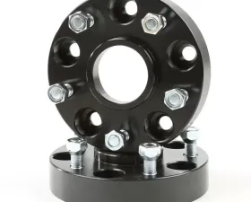 Rugged Ridge Wheel Spacer Kit, 1.25 Inch, Black, 5x5; 99-04 Jeep Grand Cherokee Jeep