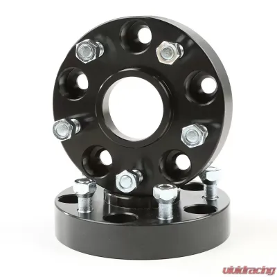 Rugged Ridge Wheel Spacer Kit, 1.25 Inch, Black, 5x5; 99-04 Jeep Grand Cherokee Jeep - 15201.14