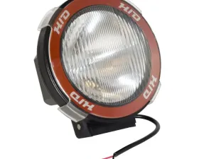 Rugged Ridge Light Kit, HID, 5 Inch, Round, Black, Composite Housing