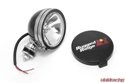 Rugged Ridge Light Kit, Halogen, 6 Inch, Black, Steel Housing - 15207.01
