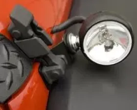 Rugged Ridge Light Assembly, Replacement for Hood Latch Mounted Lights, 3 Inch Jeep Wrangler 2007-2018