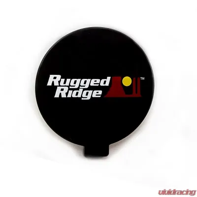Rugged Ridge Light Cover, 6 Inch, Black, Off Road - 15210.53