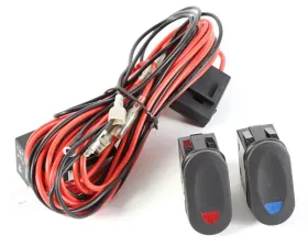 Rugged Ridge Light Installation Wiring Harness Kit, 2 Lights