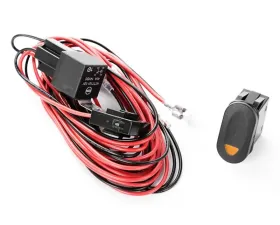 Rugged Ridge Light Installation Wiring Harness Kit, 1 Light, Amber Switch