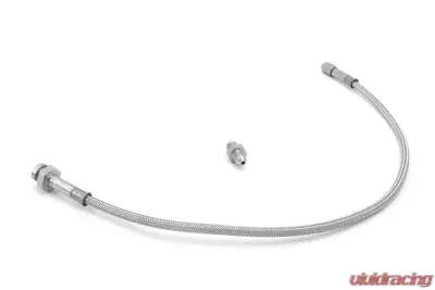 Rugged Ridge Brake Hose Kit, Front, Stainless Steel, Drum; 76-78 Jeep CJ5/CJ7 Jeep 1976-1978 - 16734.04
