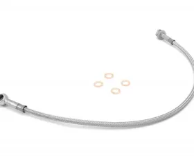 Rugged Ridge Brake Hose Kit, Front, Stainless Steel; 76-81 Jeep CJ5/CJ7/CJ8 Jeep