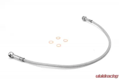 Rugged Ridge Brake Hose Kit, Front, Stainless Steel; 82-86 Jeep CJ7/CJ8 Scrambler Jeep - 16734.06