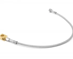 Rugged Ridge Brake Hose Kit, Rear, Braided Stainless Steel; 72-75 Jeep CJ Jeep 1972-1975