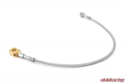 Rugged Ridge Brake Hose Kit, Rear, Braided Stainless Steel; 72-75 Jeep CJ Jeep 1972-1975 - 16735.03