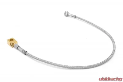 Rugged Ridge Brake Hose Kit, Rear, Braided Stainless Steel; 76-86 Jeep CJ Jeep - 16735.04