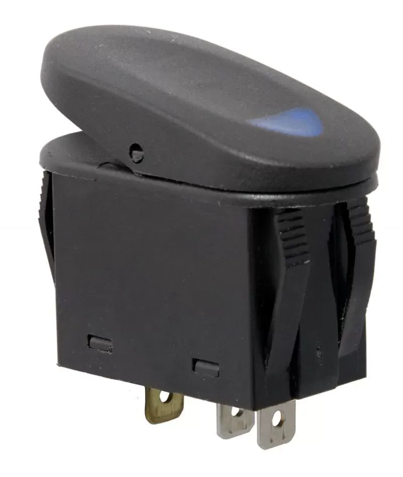 Rugged Ridge Rocker Switch, 2 Position, Blue - 17235.03
