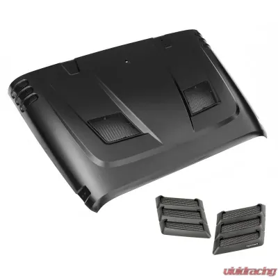 Rugged Ridge Performance Vented Hood Kit; Jeep Wrangler JK 2007-2018 - 17759.02