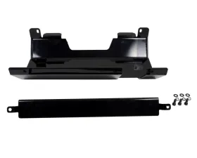 This muffler skid plate from Rugged Ridge fits 07-18 JK Jeep Wrangler. Jeep Wrangler 2007-2018