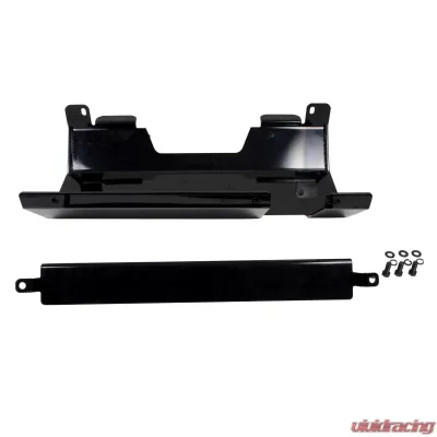 This muffler skid plate from Rugged Ridge fits 07-18 JK Jeep Wrangler. Jeep Wrangler 2007-2018 - 18003.31