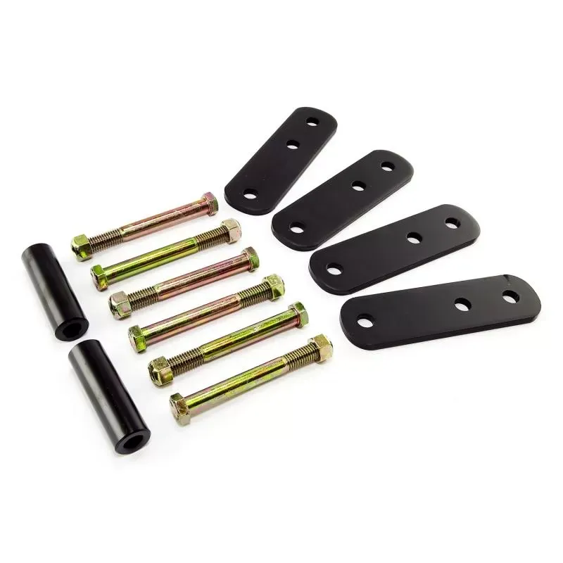 Rugged Ridge Suspension Leaf Spring Shackle Kit, Front, 1 Inch Lift; 87-95 Wrangler Jeep Wrangler 1987-1995 - 18265.13