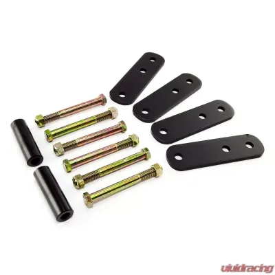 Rugged Ridge Suspension Leaf Spring Shackle Kit, Front, 1 Inch Lift; 87-95 Wrangler Jeep Wrangler 1987-1995 - 18265.13