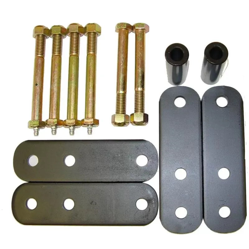Rugged Ridge Suspension Leaf Spring Shackle Kit, Front, 1 Inch Lift; 87-95 Wrangler Jeep Wrangler 1987-1995 - 18265.14