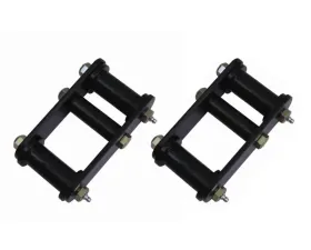 Rugged Ridge Suspension Leaf Spring Shackle Kit, Front; Jeep Wrangler YJ 1987-1995