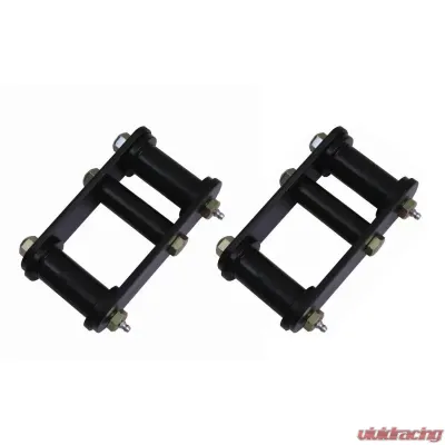 Rugged Ridge Suspension Leaf Spring Shackle Kit, Front; Jeep Wrangler YJ 1987-1995 - 18265.15