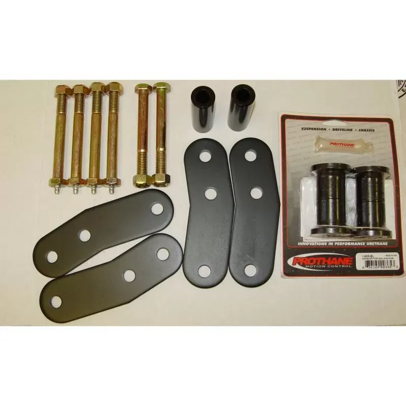 Rugged Ridge Suspension Leaf Spring Shackle Kit, Rear, 1 Inch Lift, HD; 87-95 YJ Jeep Wrangler 1987-1995 - 18265.19