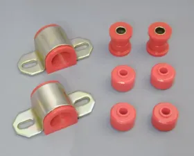 Rugged Ridge Suspension Stabilizer Bar Bushing Kit, Front, Red, 25mm; 84-01 XJ Jeep Cherokee 1984-2001