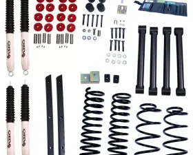 Rugged Ridge 2 Inch Lift Kit Jeep Wrangler TJ 2003-2006