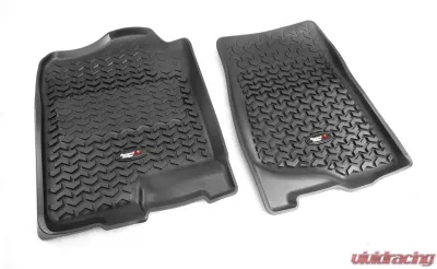 Rugged Ridge All Terrain Floor Liner, Front Pair, Black; 07-14 GM Truck/SUV - 82901.01