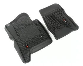 Rugged Ridge All Terrain Floor Liner, Front Pair, Black; 14-18 GM SUV/Truck