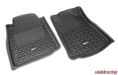 Rugged Ridge All Terrain Floor Liner, Front Pair, Black; 12-15 Toyota Tacoma Toyota Tacoma 2012-2015 - 82904.15