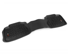 Rugged Ridge All Terrain Floor Liner, Rear, Black; 07-13 Silverado/Sierra 1500 Chevrolet Silverado 1500 2007-2013