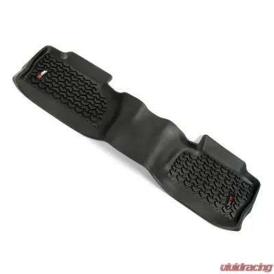 Rugged Ridge All Terrain Floor Liner, Rear, Black; 14-18 GM Truck Crew/Double - 82951.14