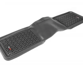 Rugged Ridge All Terrain Floor Liner, Rear, Black; 97-08 F-150 Ext/SuperCrew Ford F-150 1997-2008