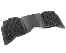 Rugged Ridge All Terrain Floor Liner, Rear, Black; 09-18 Ram 1500-3500 Crew Cab